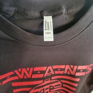 the Swans  band   t shirt size   Large black